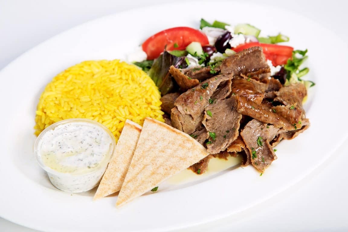 Gyro Entree Plate