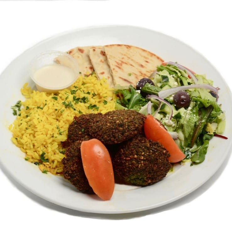 Falafel Entree Plate.