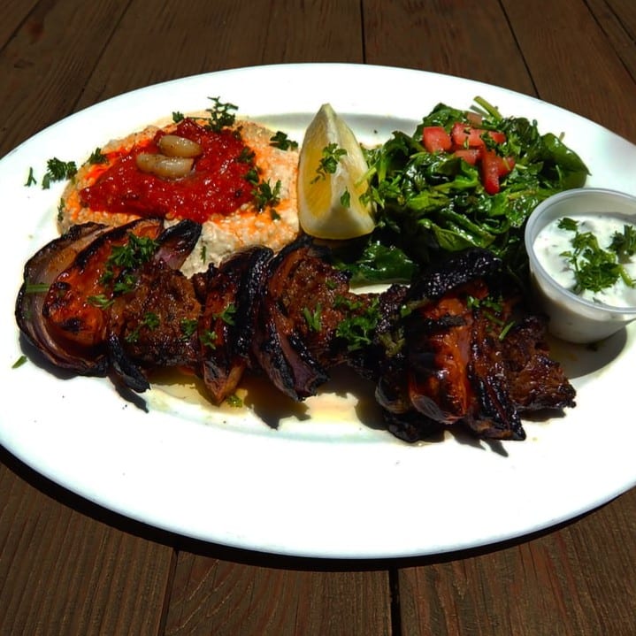 Side Angus Beef Kabob.