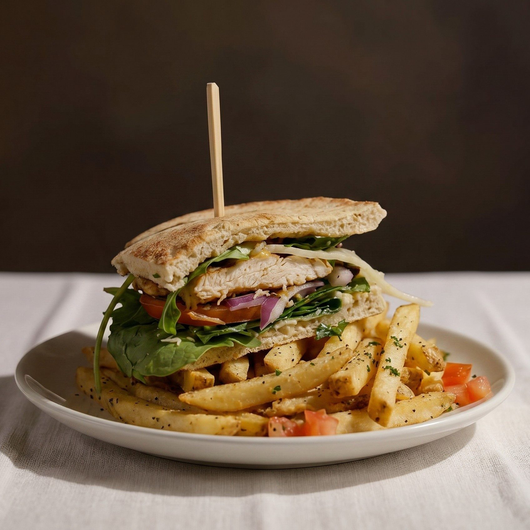 Grilled Chicken Panini.