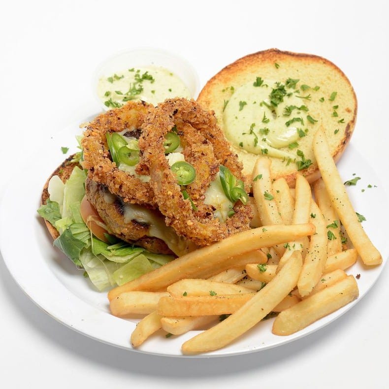 Falafel burguer.