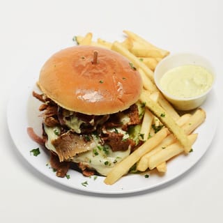 Angus Gyro Burger