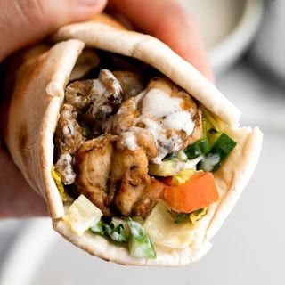 Chicken Shawarma Pita Sandwich