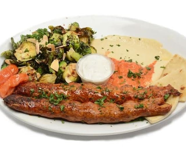 Saffron Chicken Kabob & Angus Beef Koobideh.