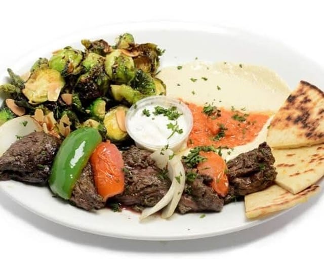 Angus Beef Filet Kabob.